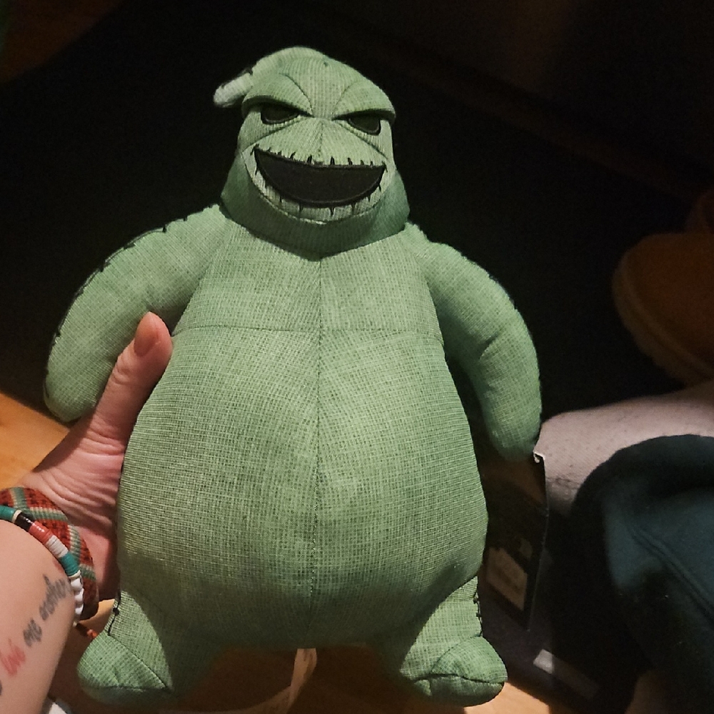 Oogie Boogie Plush from Disney's The Nightmare Before Christmas.